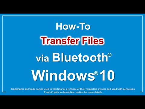 default bluetooth folder windows 10